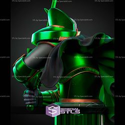 Alan Scott Kingdomecome Portrait Bust 580mm STL Files