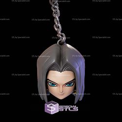 Anime Head Keychain Collection STL Files