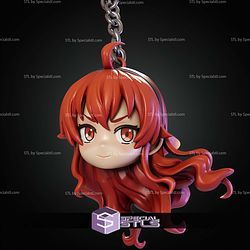 Anime Head Keychain Collection STL Files