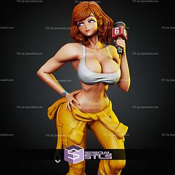 April O Neil Anime STL Files