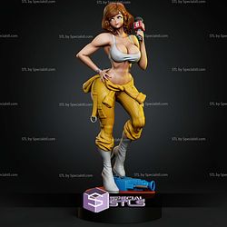 April O Neil Anime STL Files