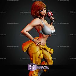 April O Neil Anime STL Files