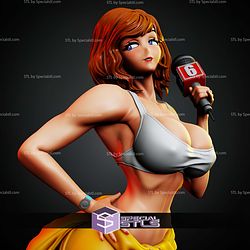 April O Neil Anime STL Files