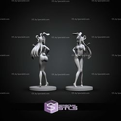 Aqua Bunny Konosuba STL Files