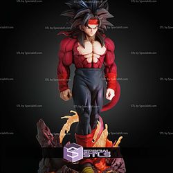 Bardock SSJ4 Walking STL Files