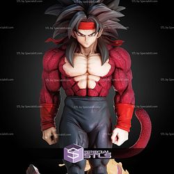 Bardock SSJ4 Walking STL Files