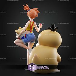 Basic Pokemon Misty Psyduck And Togepi STL Files