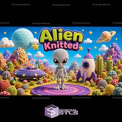 Basic STL Alien Knitted STL Files