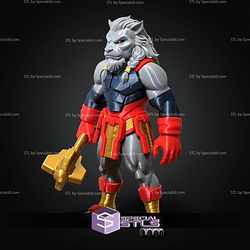 Basic STL Battle Beast Thokk No AMS Multipart STL Files