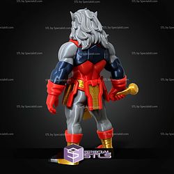 Basic STL Battle Beast Thokk No AMS Multipart STL Files
