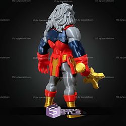 Basic STL Battle Beast Thokk No AMS Multipart STL Files