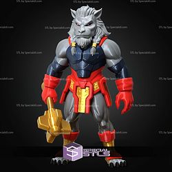 Basic STL Battle Beast Thokk No AMS Multipart STL Files