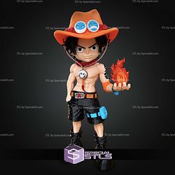 Basic STL Collection Ace One Piece No Ams