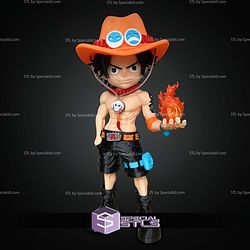 Basic STL Collection Ace One Piece No Ams
