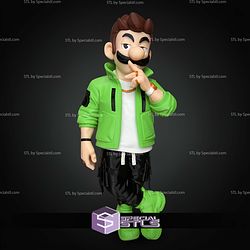 Basic STL Collection Luigi Urban Vibes V2 No Ams