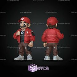 Basic STL Collection Mario Urban Vibes V2 No Ams