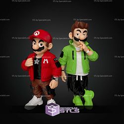 Basic STL Collection Mario Urban Vibes V2 No Ams