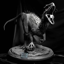 Indominus Fanart From Jurassic Park