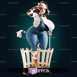 Bell Nee Cow Girl 240mm STL Files