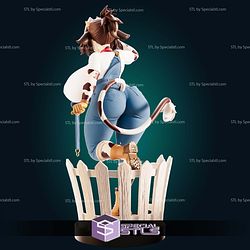 Bell Nee Cow Girl 240mm STL Files