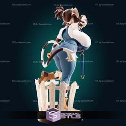 Bell Nee Cow Girl 240mm STL Files