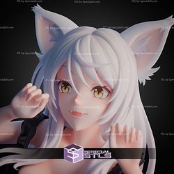 Black Hanekawa Monogatari Series 178mm STL Files