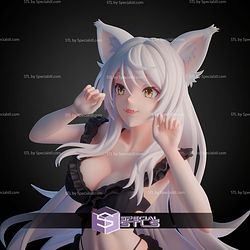 Black Hanekawa Monogatari Series 178mm STL Files