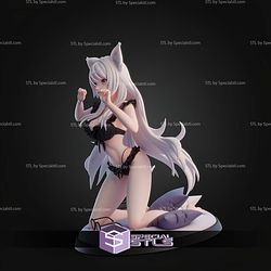 Black Hanekawa Monogatari Series 178mm STL Files