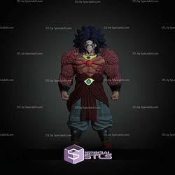 Broly Dark SSJ4 Basic STL Files