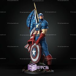Captain America Soldier World War STL Files