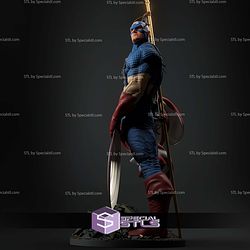 Captain America Soldier World War STL Files