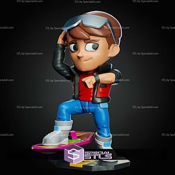 Chibi STL Collection Marty McFly