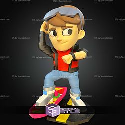 Chibi STL Collection Marty McFly