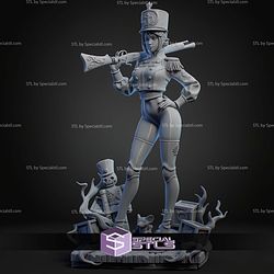 Colette Marche The Tin Soldier 1 8 120mm STL Files