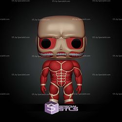 Colossal Titan Funko Pop STL Files