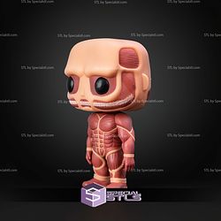 Colossal Titan Funko Pop STL Files