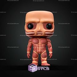 Colossal Titan Funko Pop STL Files