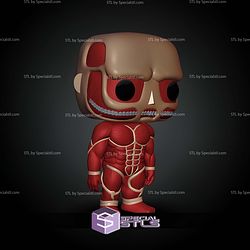 Colossal Titan Funko Pop STL Files