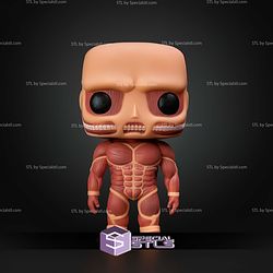 Colossal Titan Funko Pop STL Files