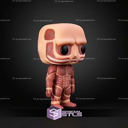 Colossal Titan Funko Pop STL Files