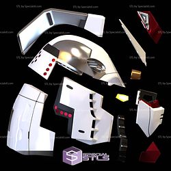 Cosplay STL Files Gundam RX 78 2 Helmet
