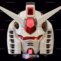 Cosplay STL Files Gundam RX 78 2 Helmet