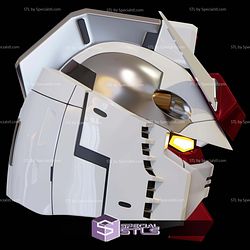 Cosplay STL Files Gundam RX 78 2 Helmet