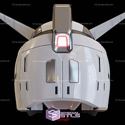 Cosplay STL Files Gundam RX 78 2 Helmet