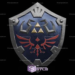 Cosplay STL Files Hylian Shield