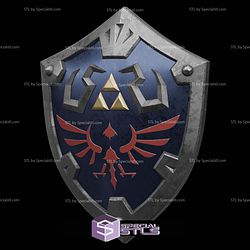 Cosplay STL Files Hylian Shield