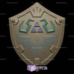 Cosplay STL Files Hylian Shield