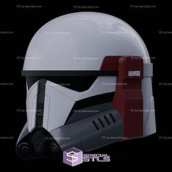 Cosplay STL Files Imperial Armored Commando Helmet