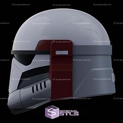 Cosplay STL Files Imperial Armored Commando Helmet