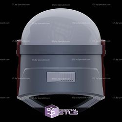 Cosplay STL Files Imperial Armored Commando Helmet
